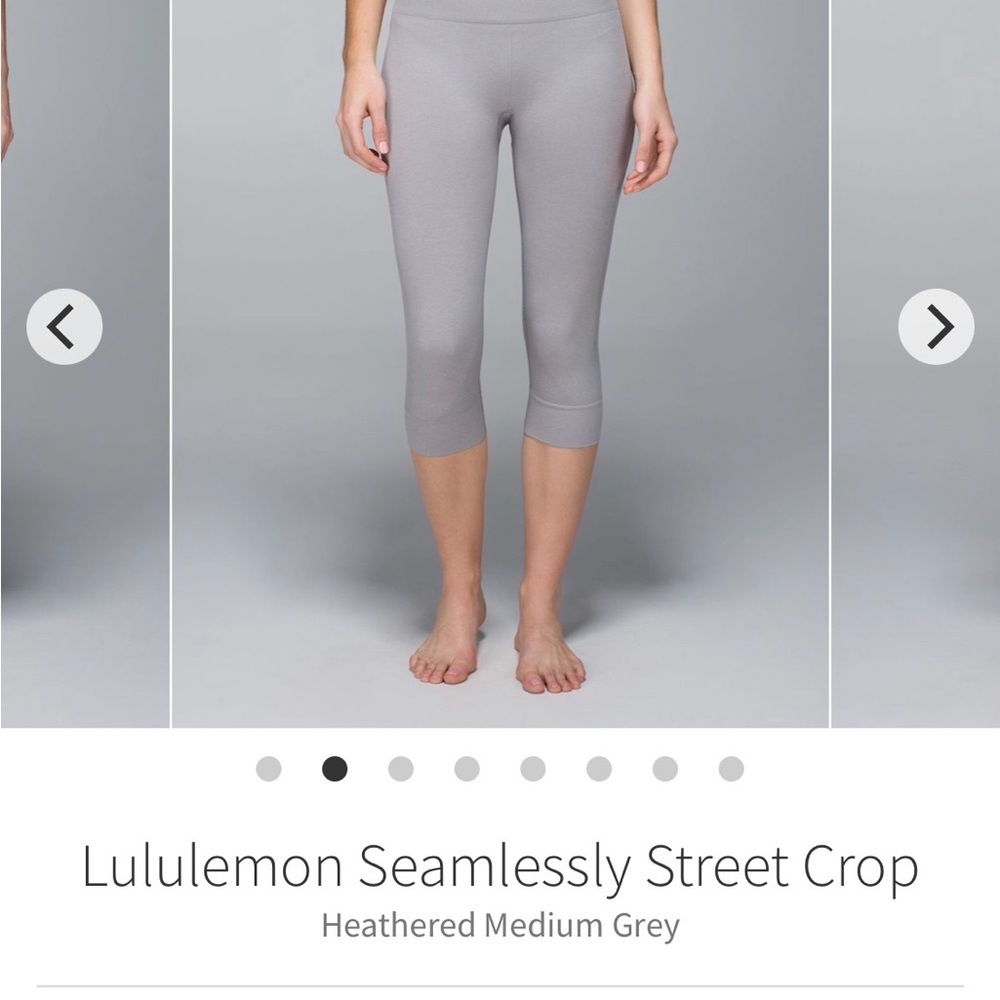Lululemon Seamlessly Street Crop